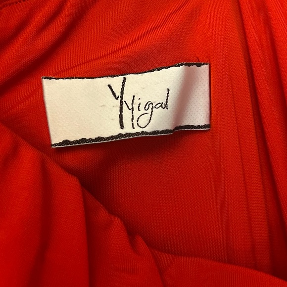 Yigal Azrouel Asymetrical One Shoulder Cocktail Dress - Picture 3 of 3